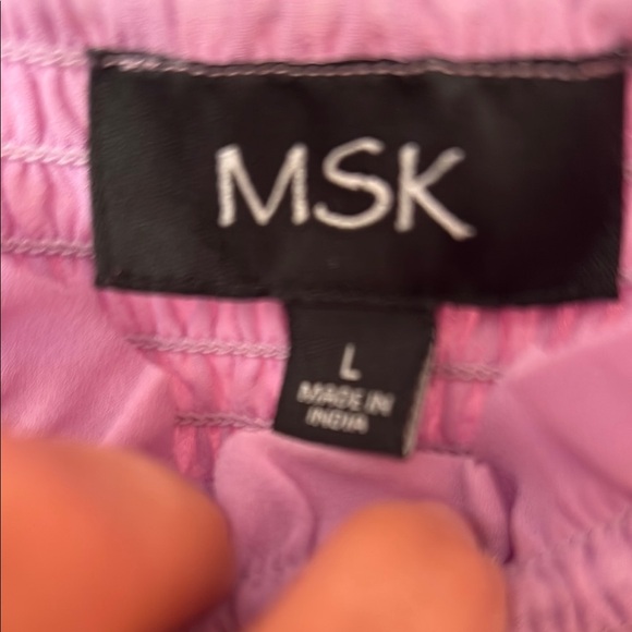 MASK Lavender Smocked Dress L - Picture 3 of 4